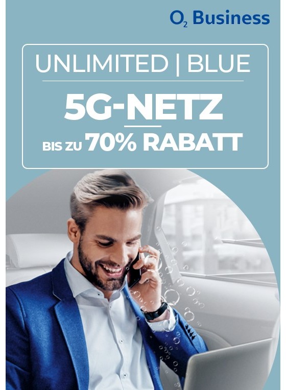 o2 Business Unlimited mit Auszahlung, Blue XL günstig